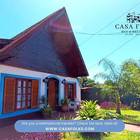 Casa Folks - Bed And Breakfast 푸에르토이과수 외부 사진